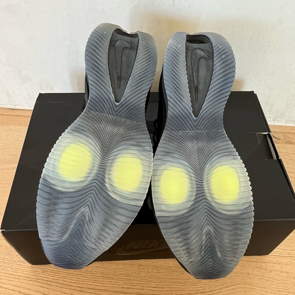 NIKE • NIB Nike Double Stacked black sneaker size 12 - Picture 8 of 9